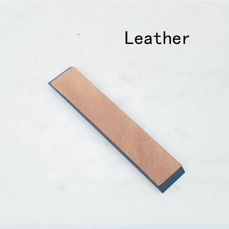 Sharpened leather Paste Sharpening wax grinding polishing knife sharpener Leather Compound Grinding Knife machine Honing Strop: Medium leather
