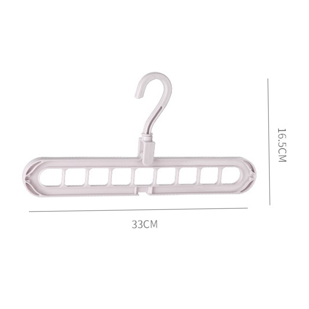 4 Magic Multi-port Support Hangers for Clothes Drying Racks Multifunction Plastic Clothes Rack Drying Hanger Storage Hangers