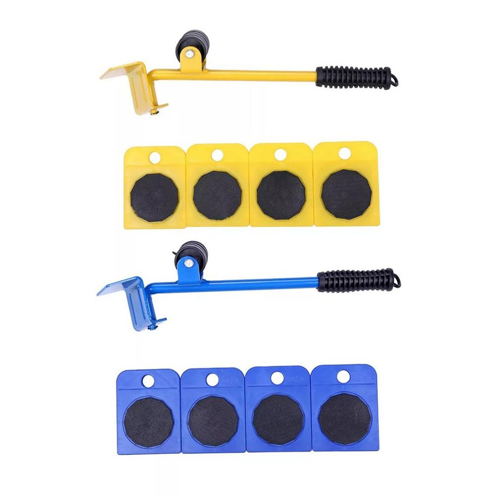 Furniture Transport Roller Set Removal Lifting Moving Tool Heavy Object Mover Household Furniture Mobile Slides Trolley