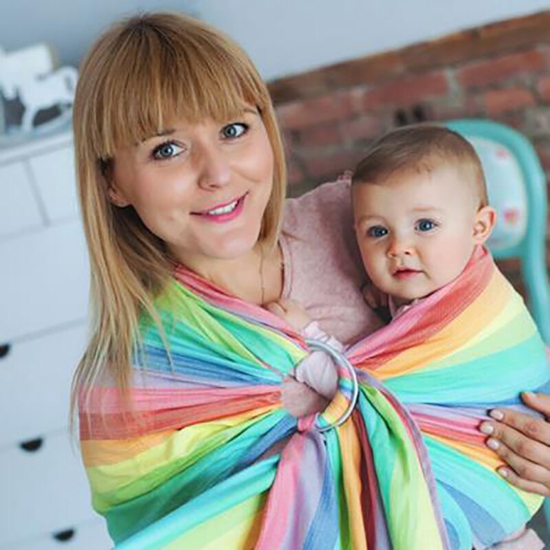 Anneaux de fronde bébé en Aluminium 2 pièces pour porte-bébés et élingues porte-bébés