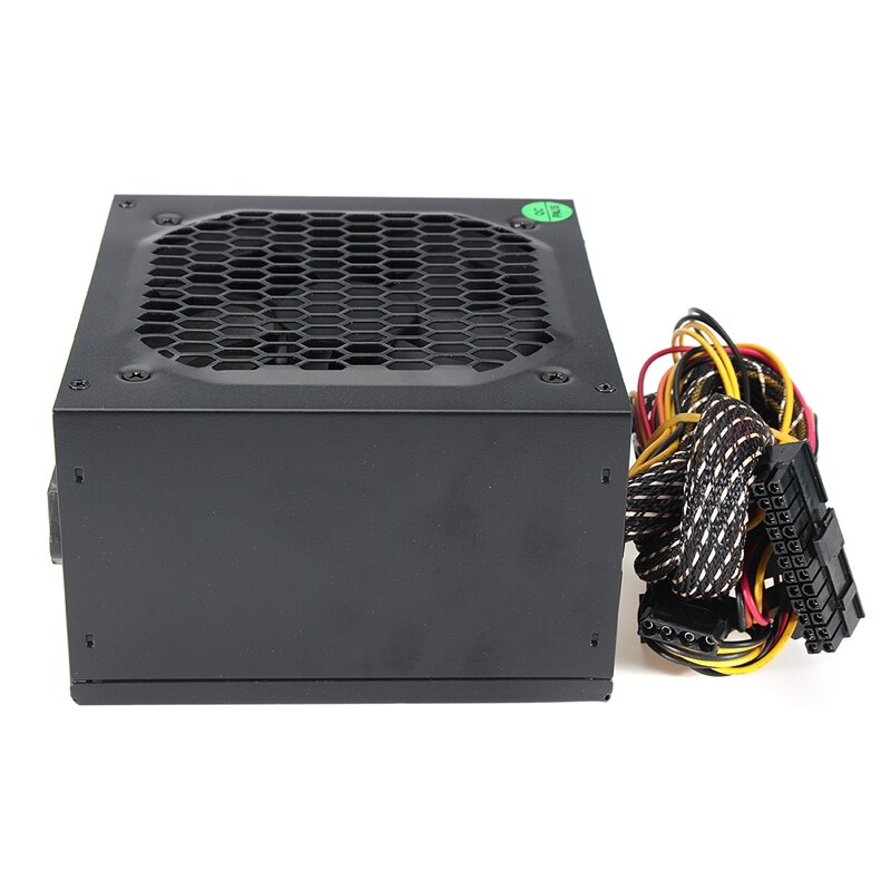 450W PC Computer Power Supply Computer PC CPU Power Supply 20+4-pin 12cm Fans ATX 12V Molex PCIE w/ SATA PCI Connect Computer