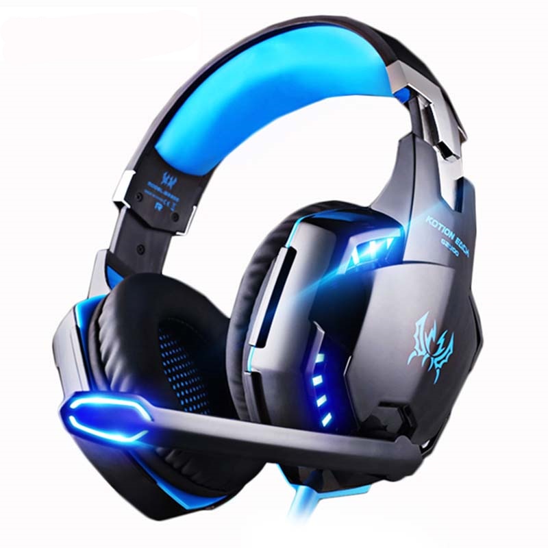 Gaming headset stereo gamer hoofdtelefoon met microfoon oortelefoon verstelbare gamer bedraad usb voor  ps4 xbox pc laptop gamer