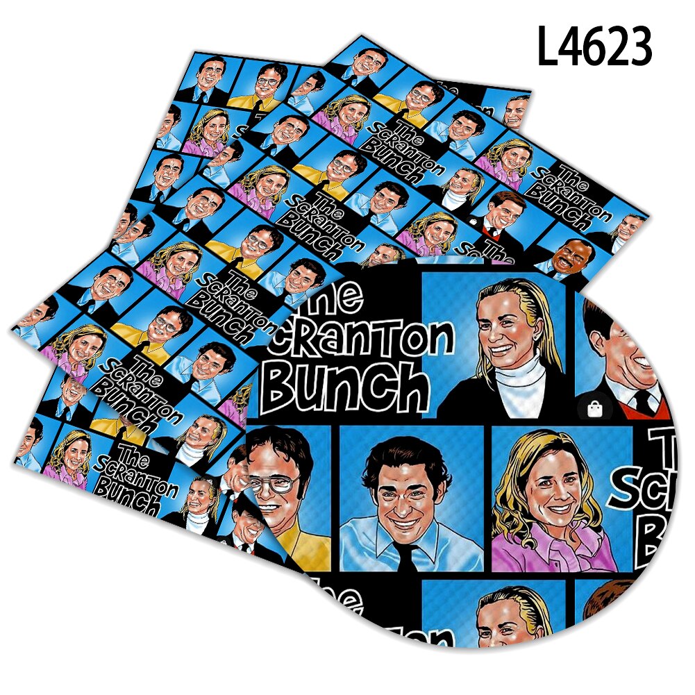 Faux cuir 22x30cm pour l'artisanat, accessoire de décoration en cuir synthétique pour nœud de cheveux: L4623