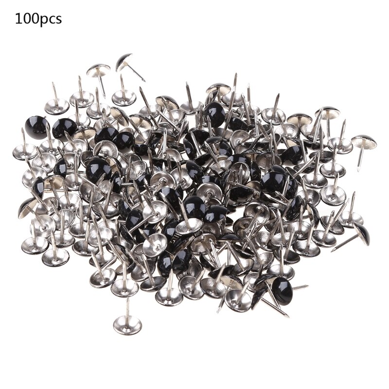100 stuks vintage bekleding nagels ronde grote kop bronzen metalen decoratieve nagels, tapijt nagels voor tags meubels bank schoen deur tack stud (glad 13 * 17 mm verdikt 100 stuks vintage bekleding nagels ronde grote kop bronzen metalen decoratieve nagels, tapijt nagels voor tags meubels bank schoen deur tack stud (glad 13 * 17 mm verdikt
