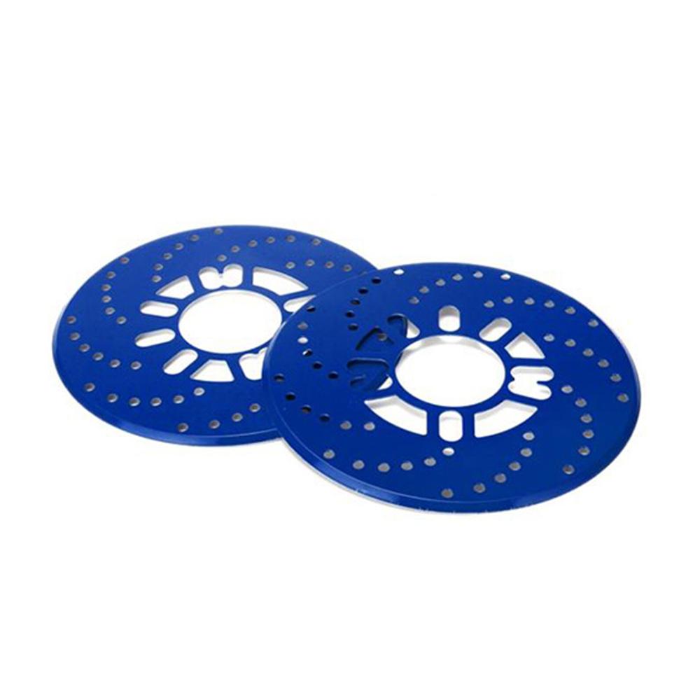 2pcs Car Auto Wheel Disc Brake Cover for 14" Drum Decorative Aluminum Brake Cover Dust-proof for Auto Rear Wheel