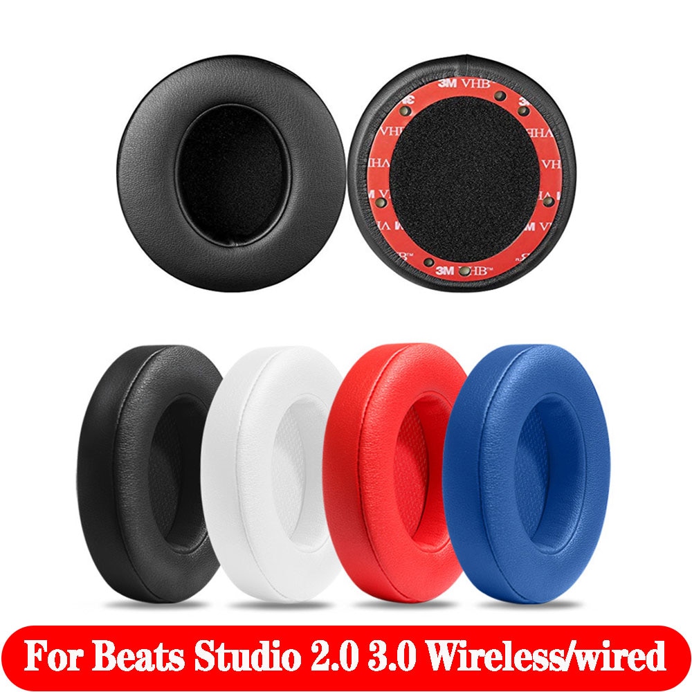 Replacement Ear Pads Soft Sponge Cushion for Beats Studio 2.0 3.0 Wireless Wired Headphone Accessories Earpads for Studio 2 3