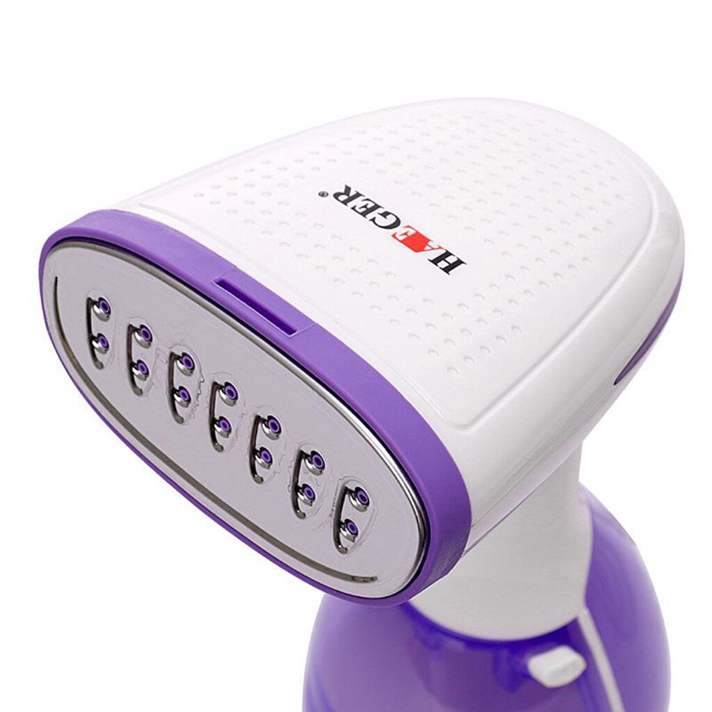 Handheld Garment Steamer Portable Steam Iron Clothes Ironing Steamer Purple