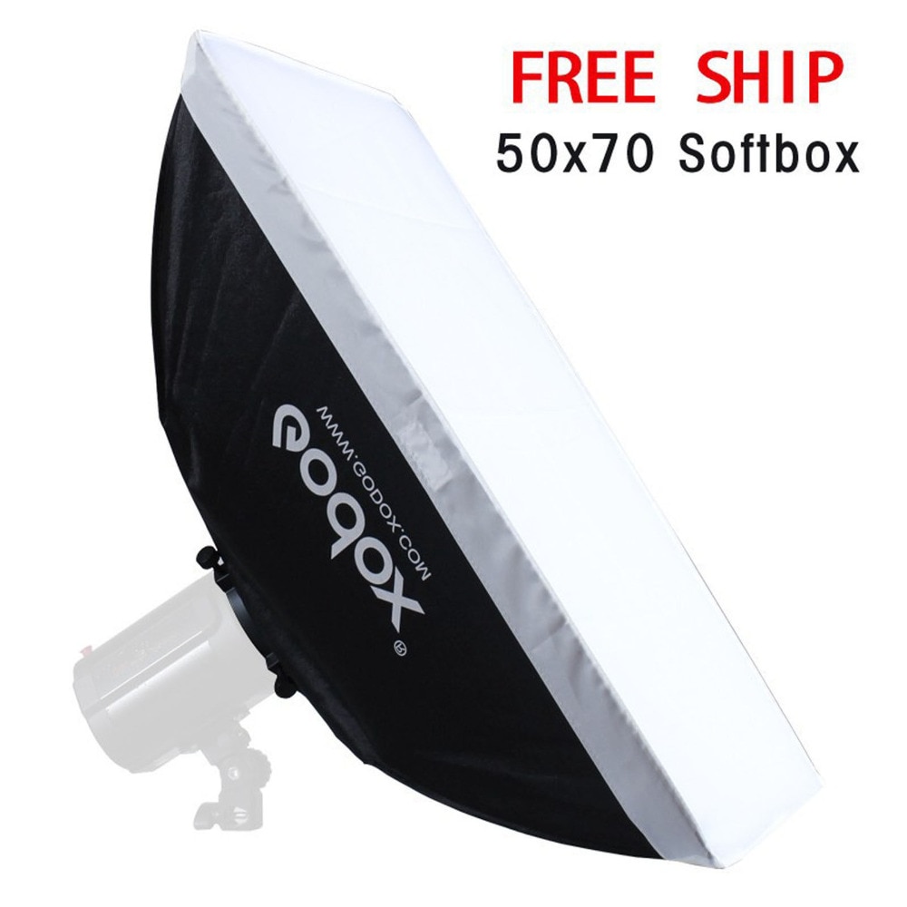 Godox 50x70cm Studio Softbox with Universal 98MM Mount for 250SDI 300SDI K-150A 300DI 250DI K-180A