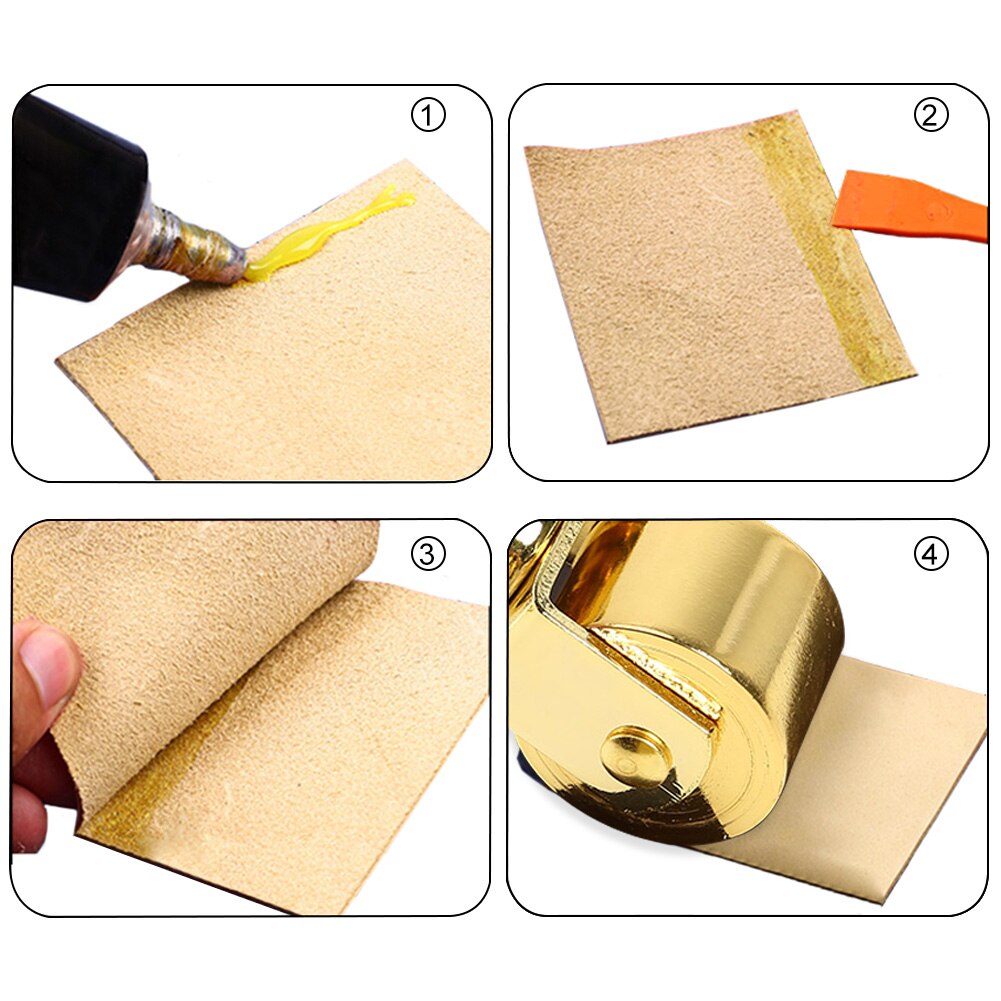 DIY Handmade Leather Glue Edges Laminating Wheel Leather Craft Roller DIY Handmade Crease Tool Leathercraft Staming