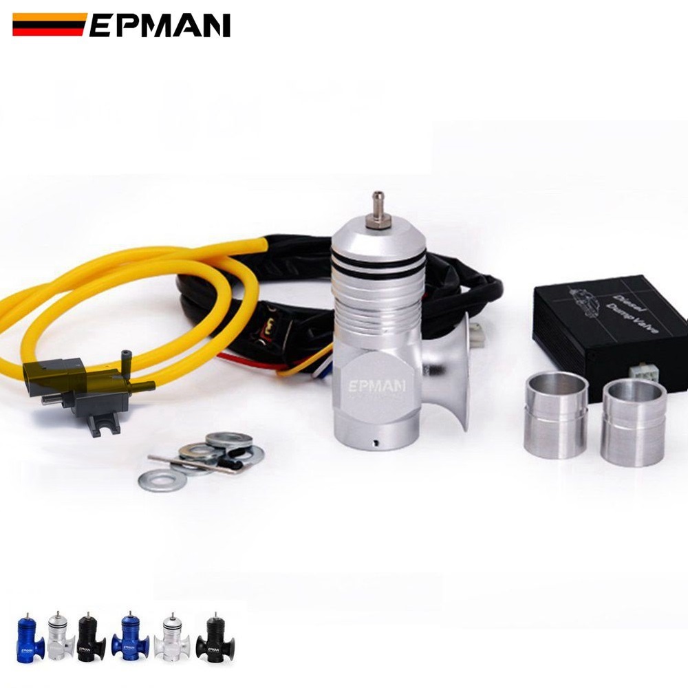 EPMAN-válvula de descarga eléctrica Universal para todos los motores Turbo diésel, válvula de descarga para coche, EP-DBBOV1003/EP-DBBOV1002