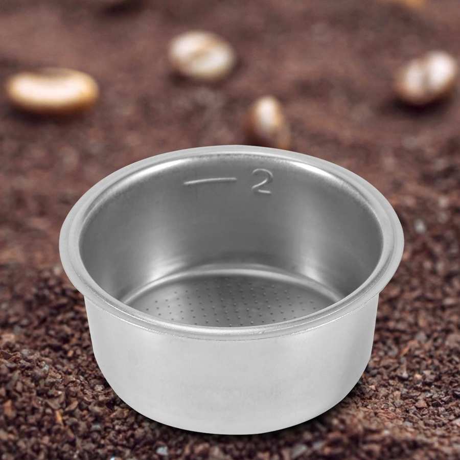 Rustfritt stål filter kaffetrakter filter sil for 51mm høytrykk kaffemaskin kaffe tilbehør kafé kjøkken verktøy