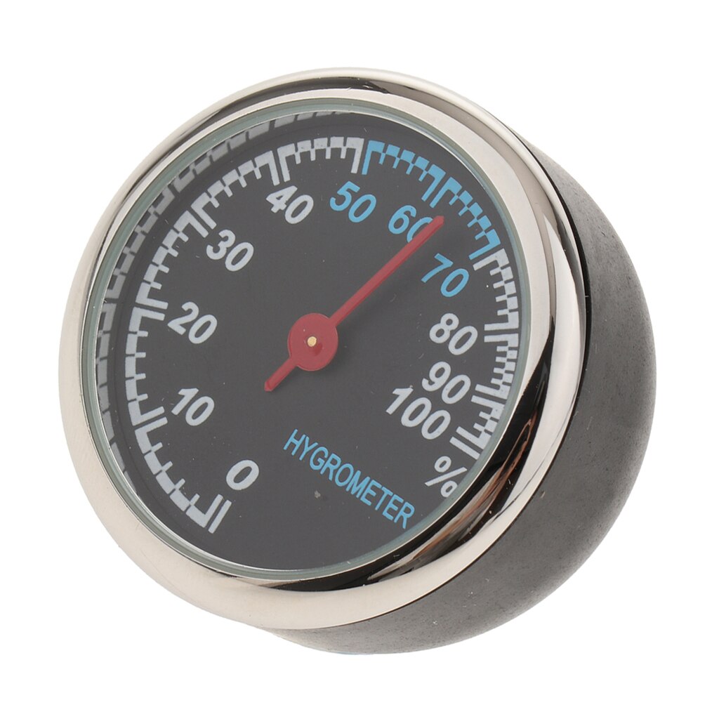 Waterproof Hygrometer For Any Semi Pickup Truck Car Vehicle,Black 0% To 100%