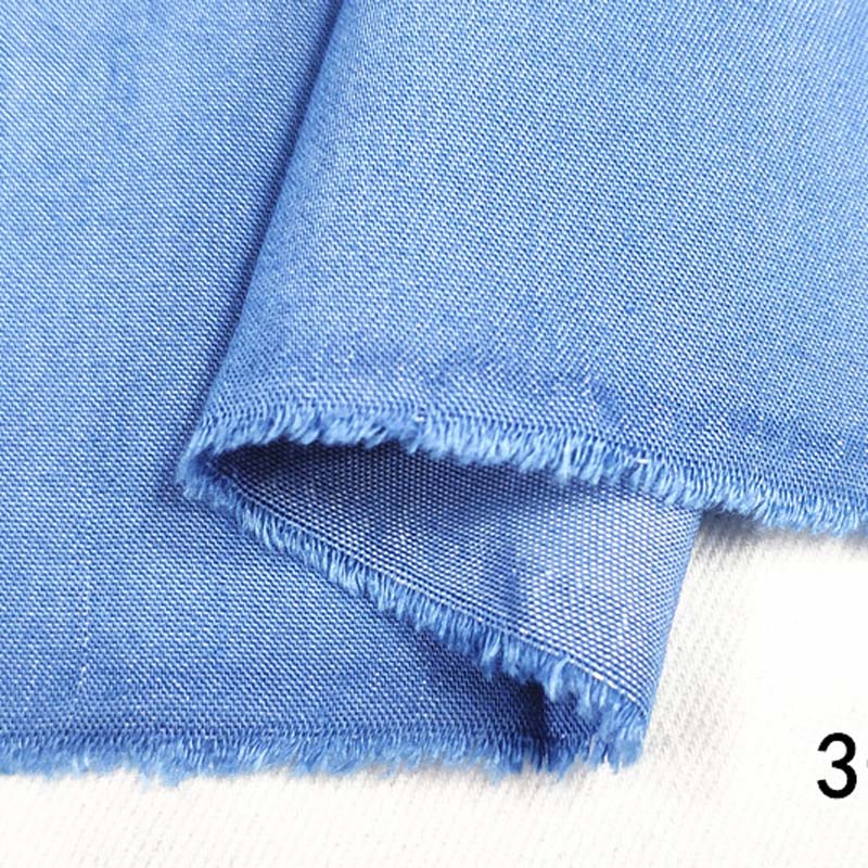 Denim nicht elasticsilk-wie Denim Schlauch Hemd stoffe waschen-freies seide-Unterhose bekleidungs stoffe: 3