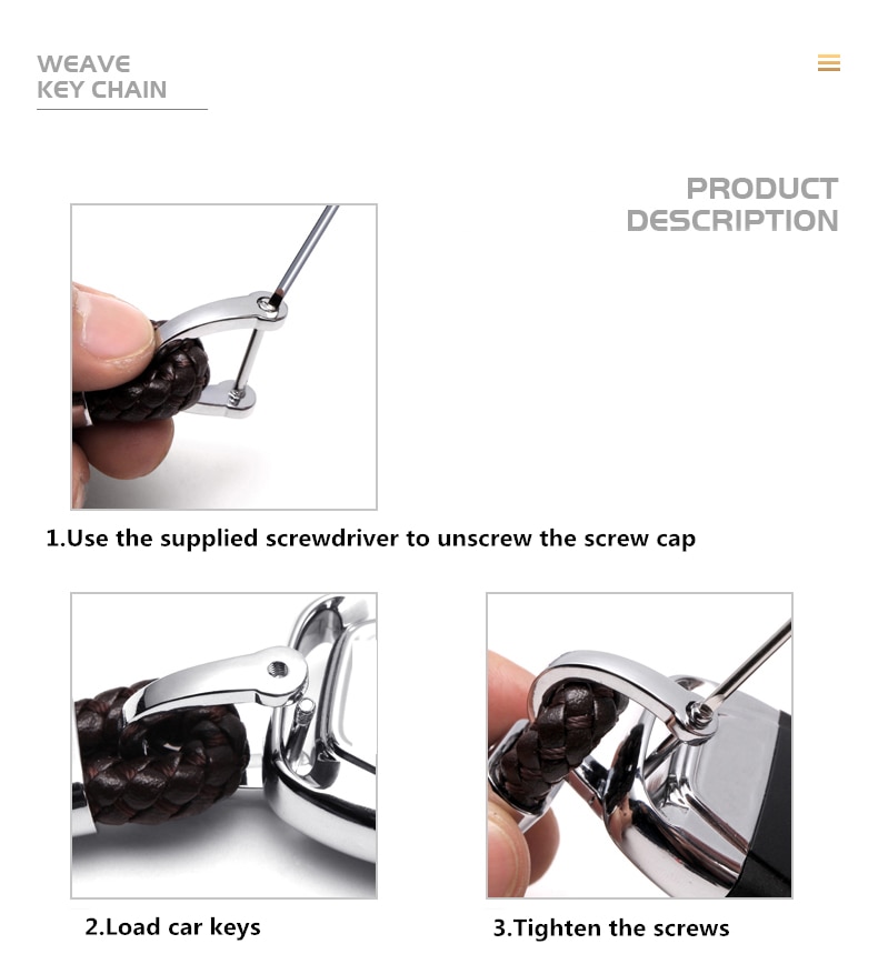 Auto Sleutelhanger Sleutelhanger Gevlochten Touw Sleutelhanger Hanger Voor Peugeot 107 108 206 207 308 307 508 3008 Auto accessoires