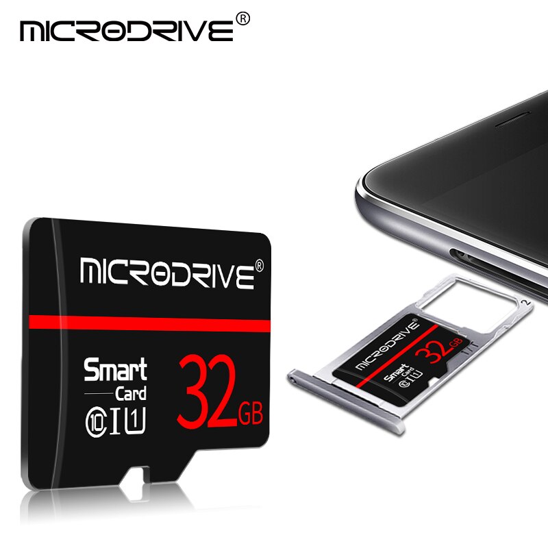 Tarjeta de memoria Micro Sd-kaart 32 GB 4g 8GB 16GB 64GB KLASSE 10 tf memory kaarten C6 Microsd Mini SD Kaart carte Interne Opslag