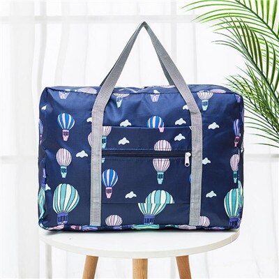 Nylon Foldable Travel Bag Unisex Large Capacity Bag Luggage Women WaterProof Handbags Organizer Duffel Weekend Bags: C02