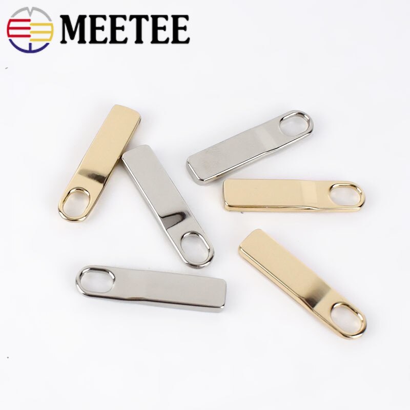 20pcs Zipper Pullers for 3/5# Zipper Sliders Zippers Head Repair Zipper Pull Tab DIY Wallets Garments Hardware Accessoriesags