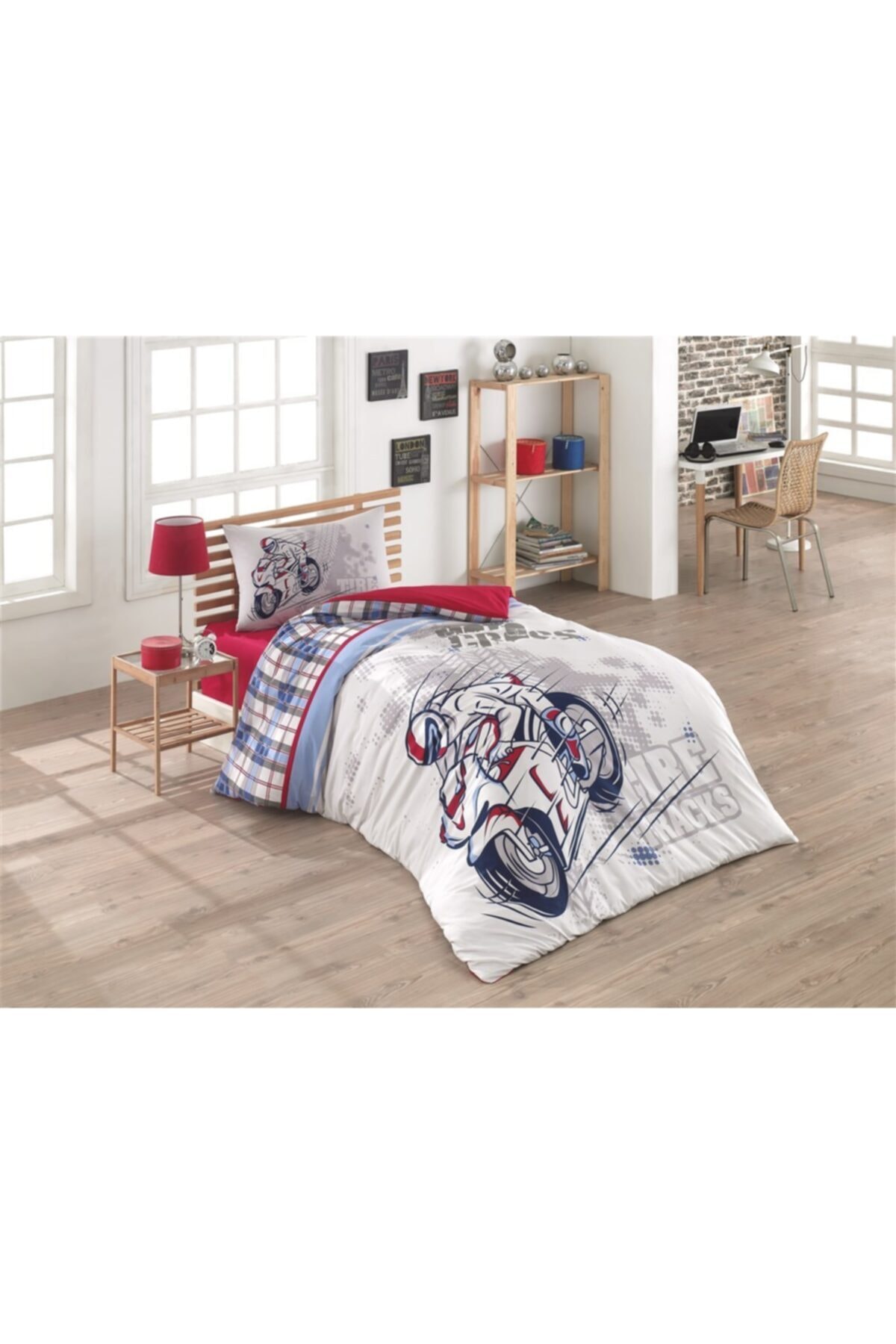 Child Single Bed Duvet cover set Storm