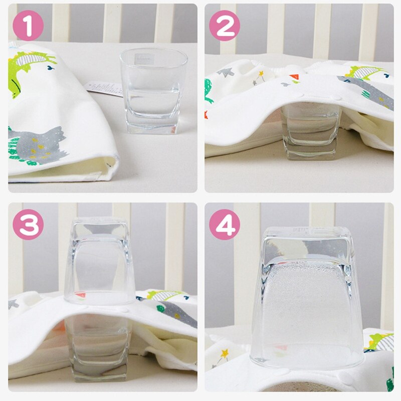 Cute Cartoon Baby Skirt Diapers Reusable Nappies Cotton Training Pants Panties Nappy Cloth Diaper Washable Infants Children Baby