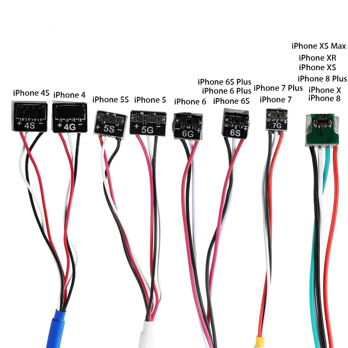 DC Telefoon Reparatie Power Kabel Multifunctionele Test Kabel voor iphone 4/4 S/5/5 S /5C/6 S/6SP/6 P/6/7/7 P/8/ 8 P/X Reparatie Tools