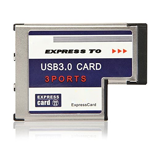 ! 3 Port Usb 3.0 Express Card 54 Mm Pcmcia Express Card Voor Laptop
