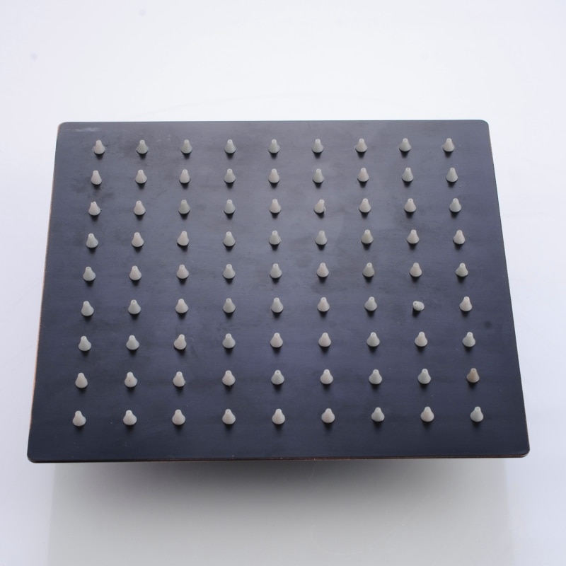 Becola neue schwarz dusche kopf 8 10 12 zoll edelstahl dusche wasserhahn badezimmer-niederschlag dusche köpfe