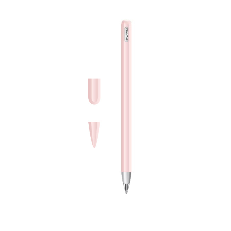 Huawei m-pencil 2 sukupolven naarmuuntumaton silikonisuojakansi kynäkynä kynäkotelo m-kynälle 2nd lisävarustetta: Vaaleanpunainen