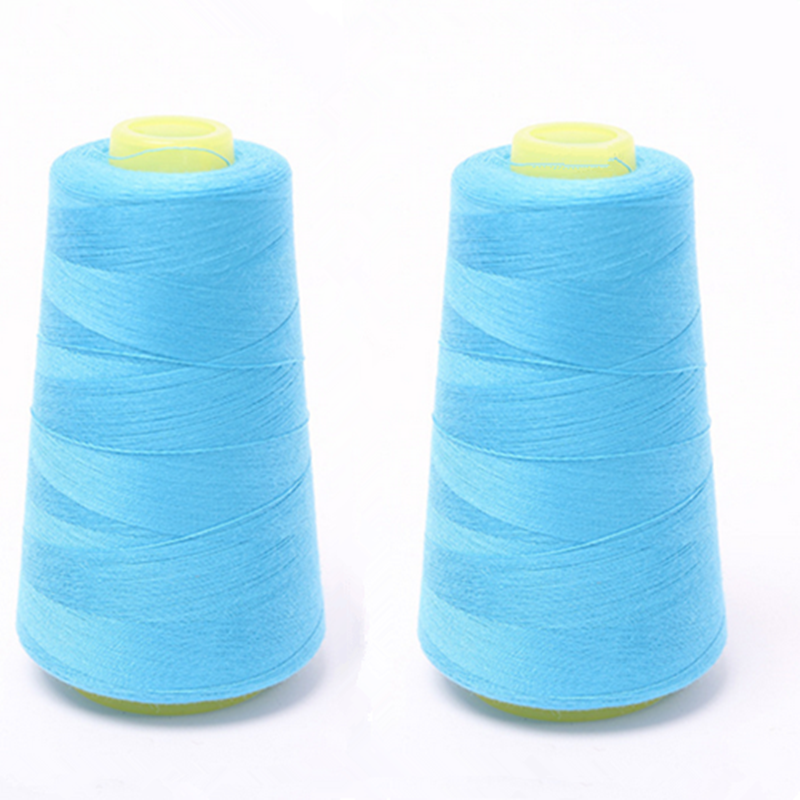 1Pcs 3000 Yards Polyester Thread Sewing Color Optional: Light blue 1pcs