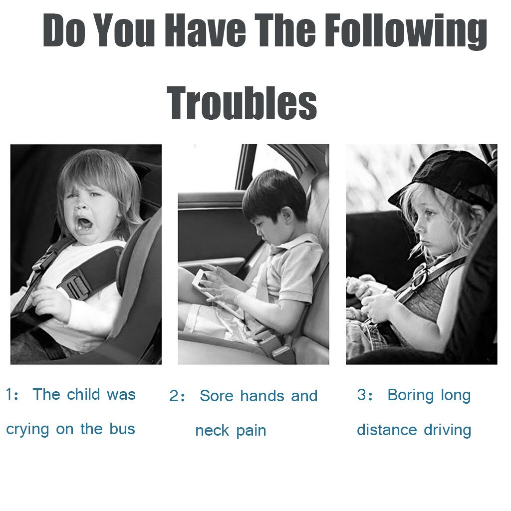 Soporte de coche para Tablet y asiento trasero de 360 grados para iPad Air Mini Pro, soporte de teléfono para el asiento trasero del coche, soporte para Samsug iPhone 11 Pro Max