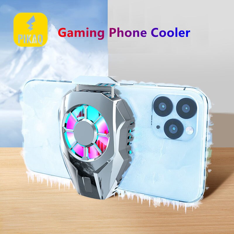 Game Mobiele Telefoon Cooler Draagbare Ventilator Voor Xiaomi Mi 11 10 Ultra 10 9 11T Redmi 9A 4 7 9 K30i K40 Note 10 Pro Poco F2 X2