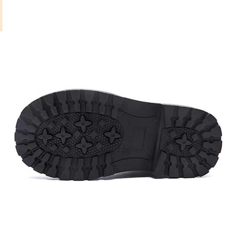 Mudipanda Kids Winter Martin Laarzen Baby Meisjes Snowboots Jongens Warme Pluche Schoenen School Kinderen Enkellaars Non-slip Schoenen