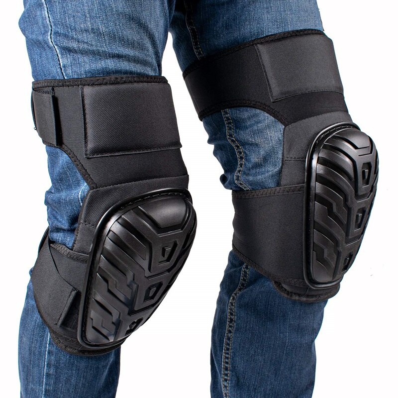 Knee Pads for Work with Heavy Duty Gel Cushion and Adjustable Non-Slip Velcro Straps Kneepads Perfect for Gardening, Flooring