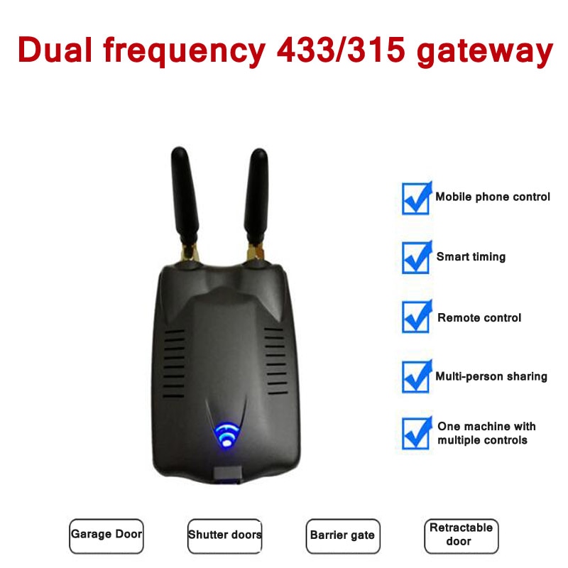 Téléphone portable APP télécommande copie intelligente porte roulante porte de garage porte électrique télécommande wifi LKZQ002