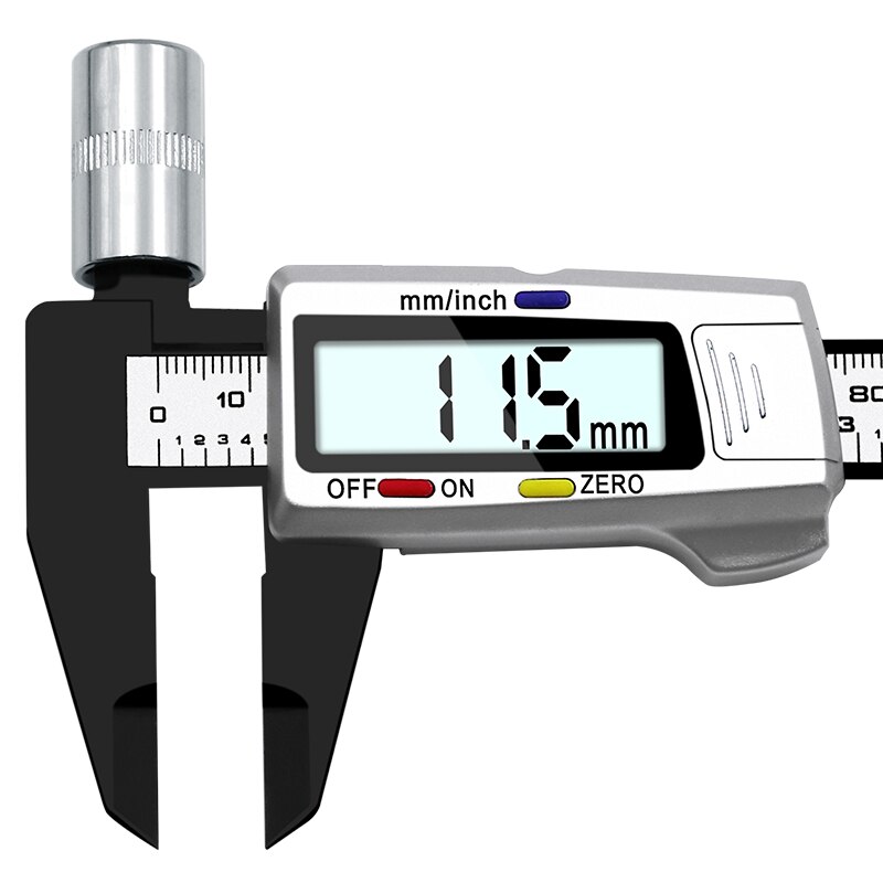 Meten Plastic Digitale Digitale Schuifmaat 6 "150 Mm Messschieber Paquimetro Meetinstrument Schuifmaat