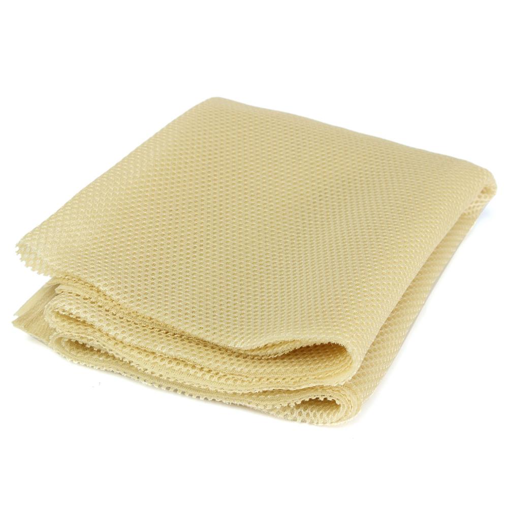 LEORY Speaker Grill Cloth Stereo Gille Fabric Speaker Mesh Cloth 1.4m x 0.5m 4 Colors Large/ Sound Box / KTV Box: khaki
