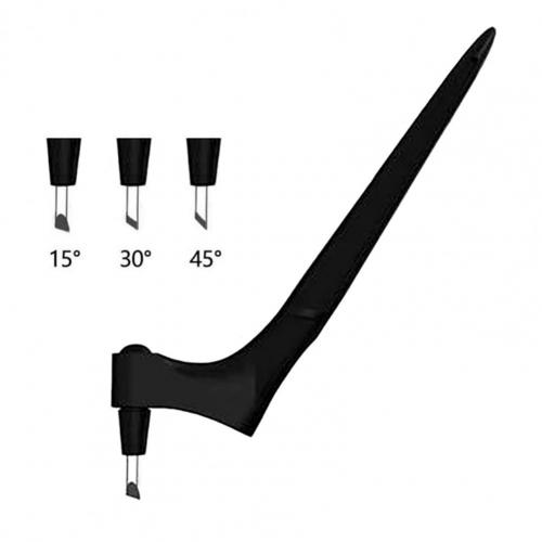 L Shape 360-degree Rotary Craft Cutting Tool Effective Craft Cutting Blade Solid Color Effective Craft Cutting Blade: Black