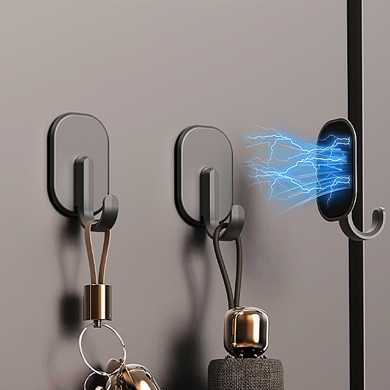 1/2/5/10PCS Heavy Duty Magnetic Hook for Kitchen Refrigerator Magnets Hooks Key Towel Storage Holder Bathroom Hangers