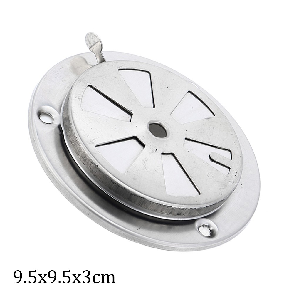 BBQ Grill Raucher Auspuff entlüften Herde Luft entlüften Dämpfer Edelstahl Luft entlüften See BBQ Zubehör Ersatzteile