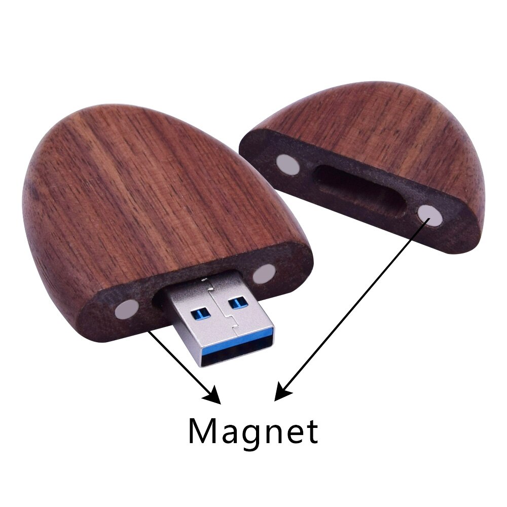 (Più di 10pcs Libero Logo)USB 3.0 di Legno Sveglio USB Flash Drive di Massa Regalo 16GB 64GB 32GB 128GB Pendrive USB Bastone gadget shiping libero