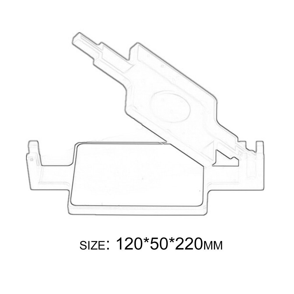 Jeu d'outils de protection d'écran trempé pour Samsung pour iPhone outils d'installation de collage de Film pour les téléphones de moins de 6 pouces universels