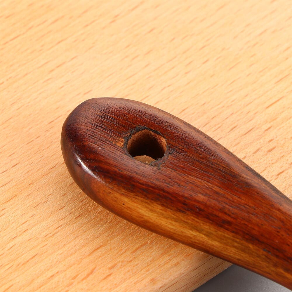 Cucharas de madera de mango largo para cocina cucharón, paleta de arroz, colador de mango largo grande de madera, cuchara espumadera, utensilios de cocina
