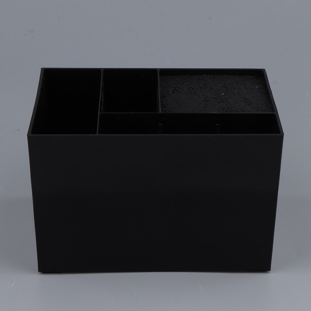 Boîte de rangement pour ciseaux de coiffeur à 6 fentes, support de boîte de rangement de décor pour Salon de coiffure