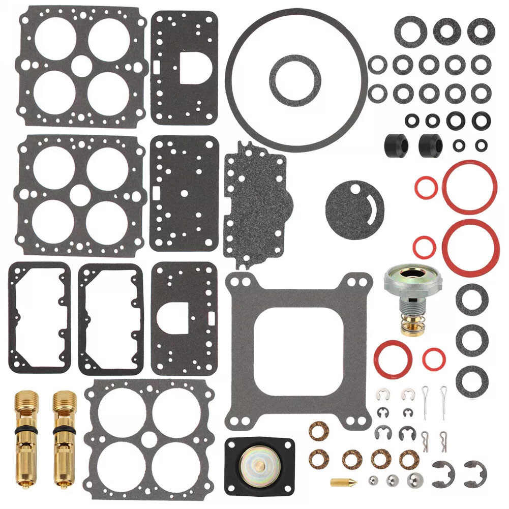 For Holley Carburetor Rebuild Kit 1850 3310 9776 80457 80670 80508 Replacement Installation 159064: Default Title