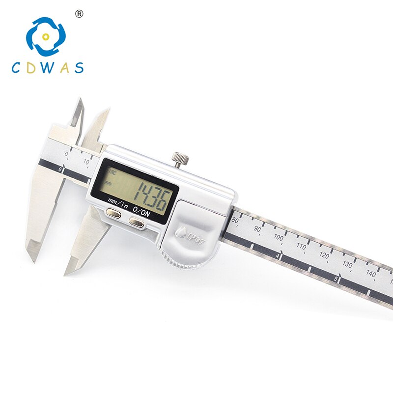 High Precision Measuring Tool Stainless Steel Digital Caliper 0-150mm IP54 IP67 measuring instrument Vernier Calipers