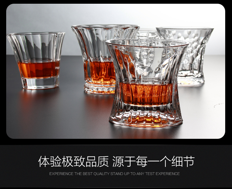 Verre en cristal trempé pour eau chaude et froide, 1 pièce, verres créatifs à vin blanc, liqueur à boire, whisky