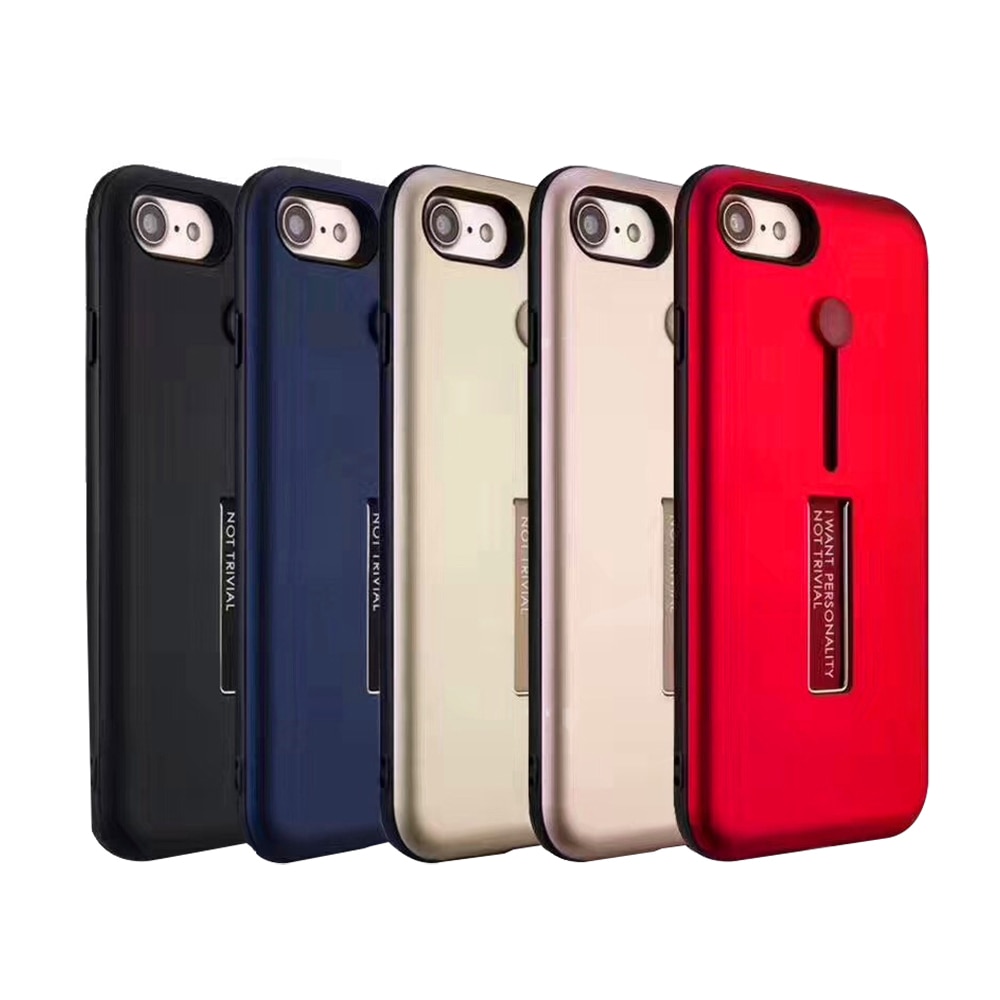 3500 mah/5000 mah magro ultra fino caso da bateria para o iphone 8 7 6s power bank carregador de backup caso para iphone 6s 7 8 plus + suporte