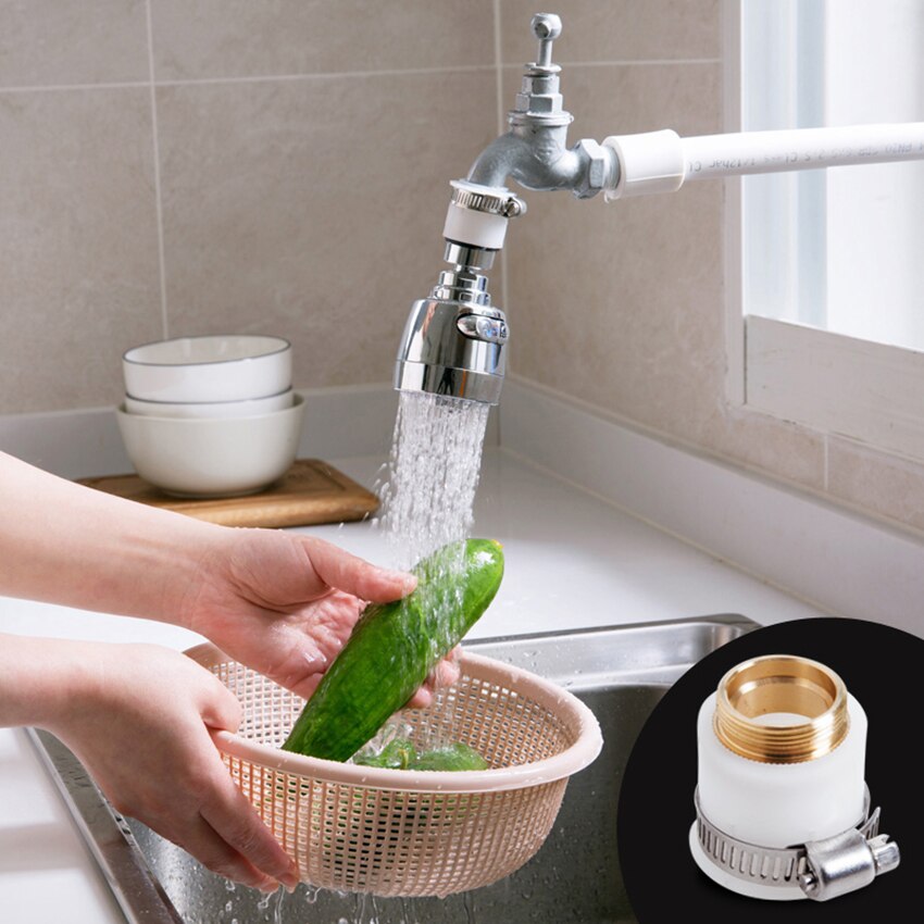 Kitchen Faucet Spouts Parts plastic Water Pipe Washing Machine plas Fittings Water Conversion Interface Accessories 18-22mm