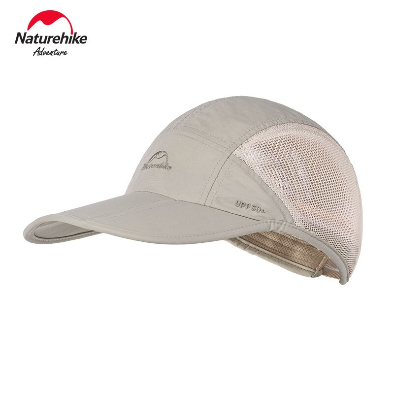 Naturehike-Sombrero de sol transpirable con protección solar para hombre y mujer, gorra de secado rápido para deportes al aire libre, NH18H009-T