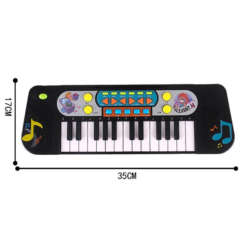 25 Keys Kids Baby Musical Toys Children Musical Portable Instrument Electronic Piano Keyboard Educational Toys For Girl