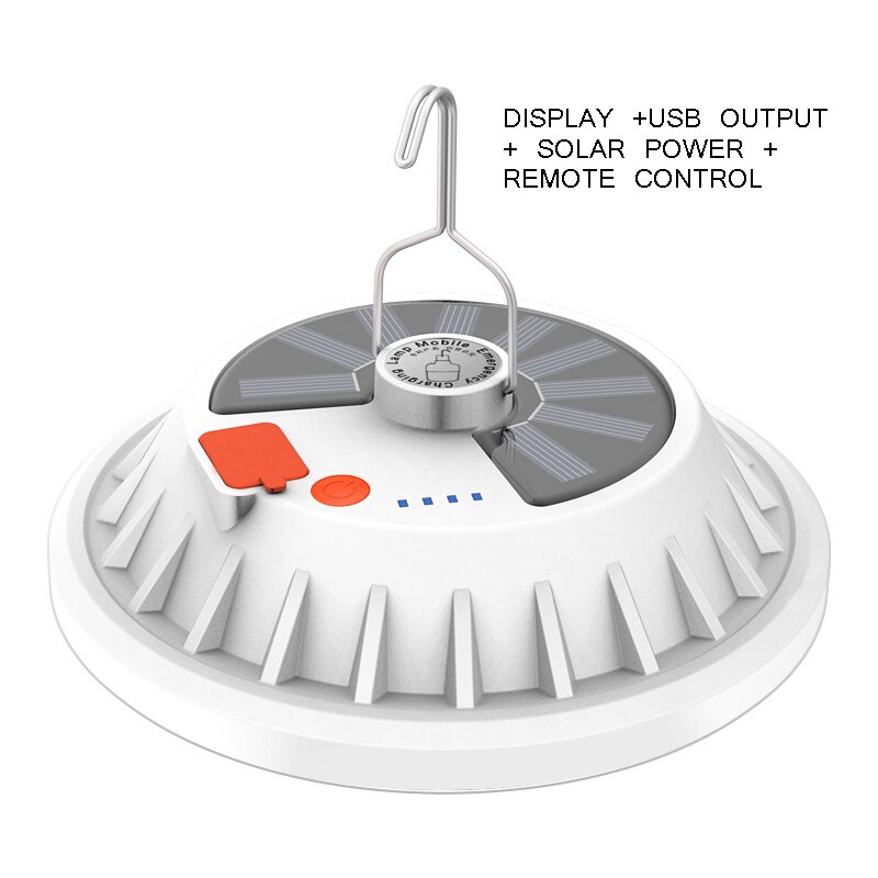 Portable Rechargeable Camping LED Lantern Lamp Waterproof Outdoor Lantern Tent Light Camping Fishing Light: A